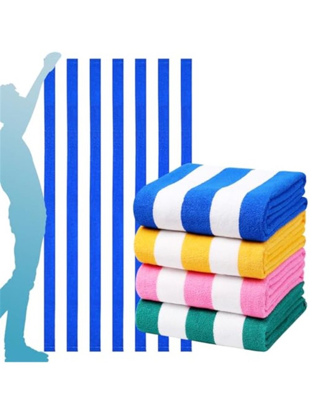 Oversized Microfiber Beach Towel Quick Dry Soft Pool Travel Towel 72 x 40